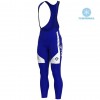 Set Fietsshirt Lange Mouw + Lange Koersbroek 2020 Groupama-FDJ N001 Winter Thermal Fleece
